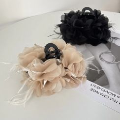 50Pcs Fashion Claw Flower Hair Clip 