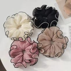 28Pcs Simple Wrinkle Oversized Scrunchies