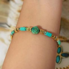 3Pcs Natural Stone Hand woven Bracelet